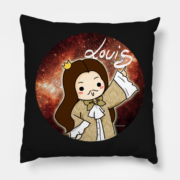 Galaxy Louis Pillow by Nayuki911