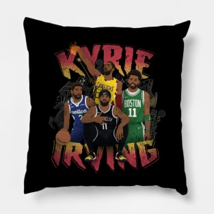 Kyrie Irving Graphic T Shirt Pillow