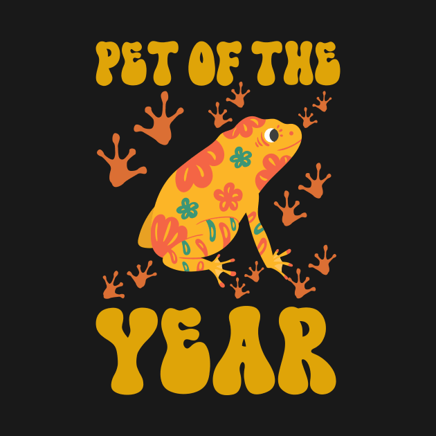 Pet Of The Year Is A Frog by NICHE&NICHE