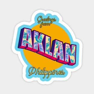 Greetings from Aklan Philippines! Magnet