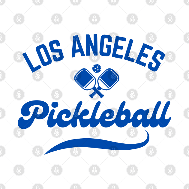 Pickleball LOS ANGELES by KIRBY-Z Studio