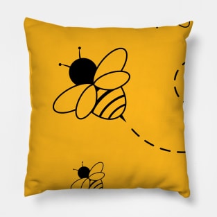 Bees Honey Bee Pillow