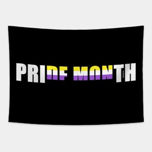 Pride Month Demon Nonbinary Tapestry