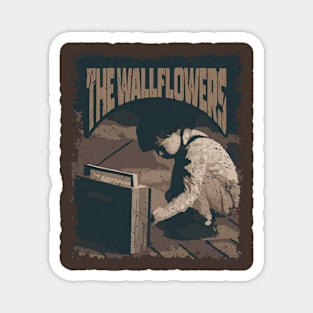 The Wallflowers Vintage Radio Magnet