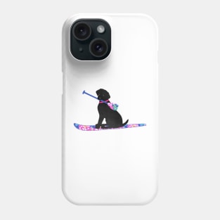 SUP Preppy Black Lab - Lilly Inspired Stand Up Paddle Board Phone Case