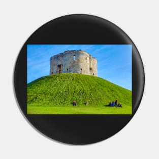 Clifford Tower in York, UK Pin