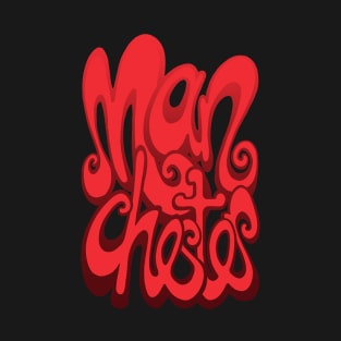 Manchester lettering - cherry tomato red T-Shirt