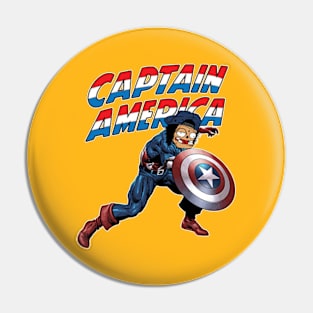 cosplay as captain america Pin