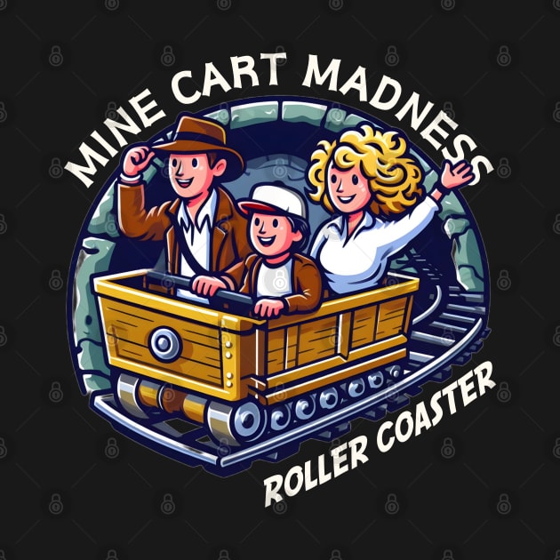 Mine Cart Madness Roller Coaster - Funny by Fenay-Designs