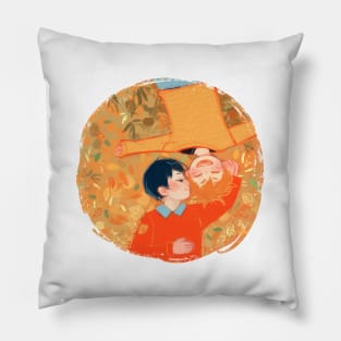 Autumn leaves Pillow