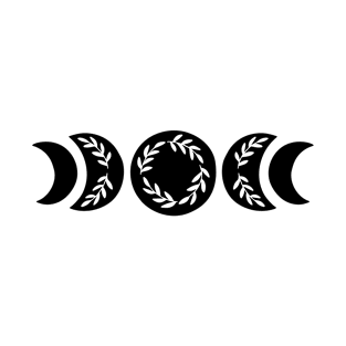 Moon Phases with Wreath T-Shirt