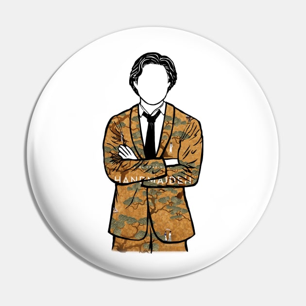 Park Chan Wook (The Handmaiden) Cannes Portrait Pin by Youre-So-Punny