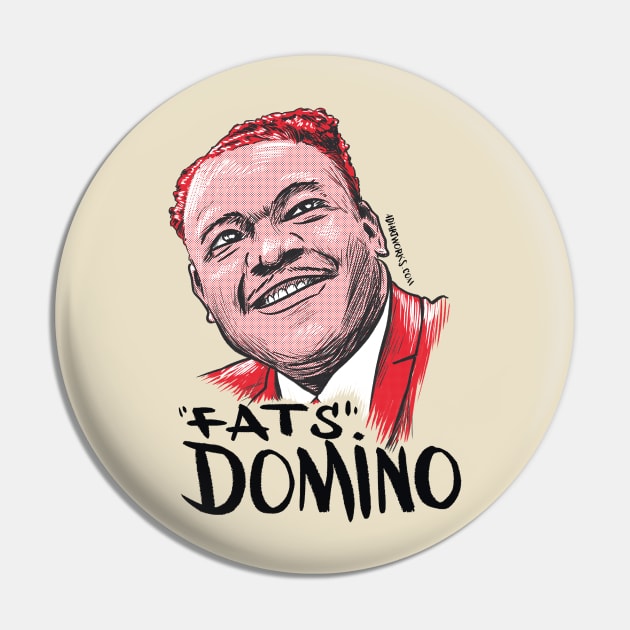 Fats domino Pin by adiartworks.com