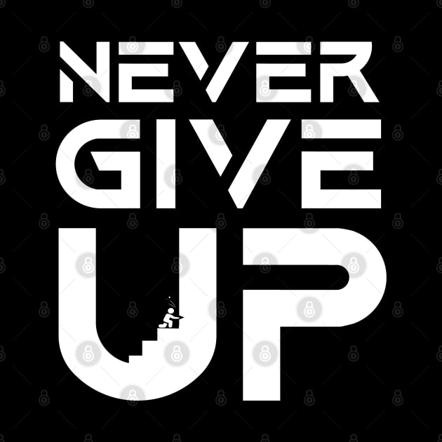 Never Give Up by SHOOP FIKRA