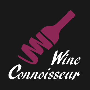 Wine Connoisseur stylish wine bottle for Wine Lovers T-Shirt