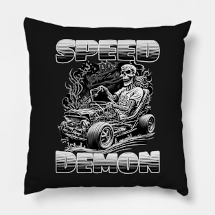 Speed Demon #1 Pillow