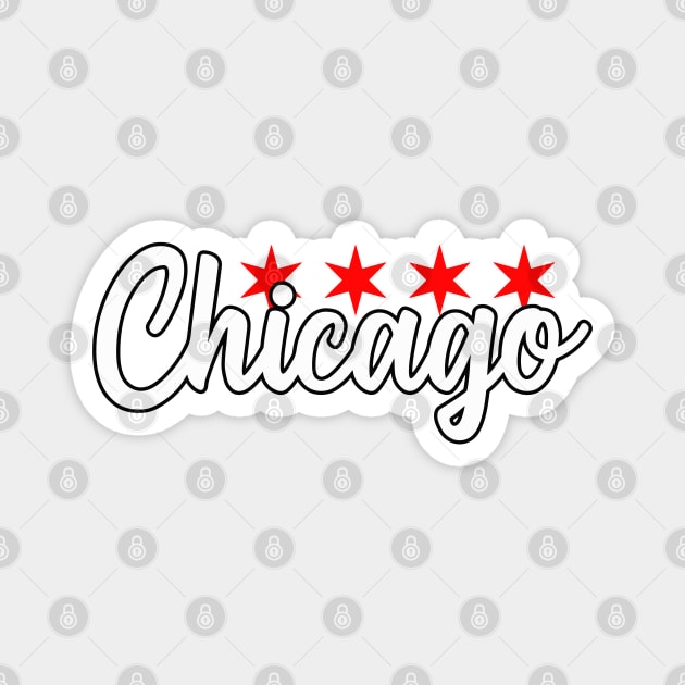 Chicago Magnet by HuskyClothing