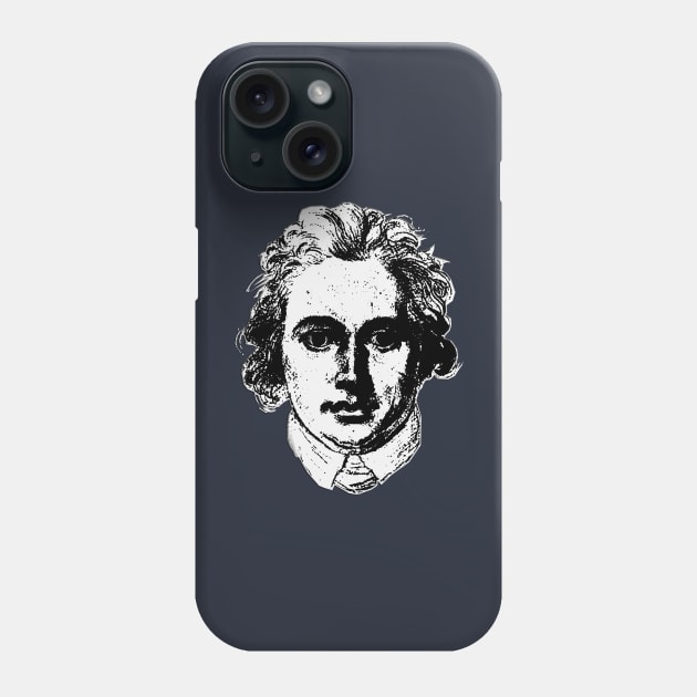 Young Goethe Phone Case by mindprintz