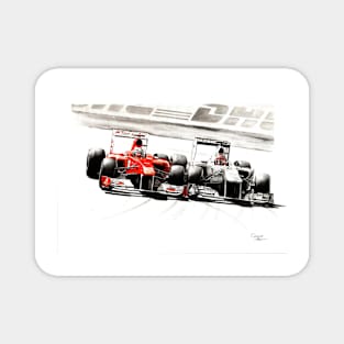 Michael Schumacher vs  Fernando Alonso Magnet