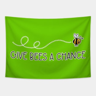 Give Bees a Chance Tapestry