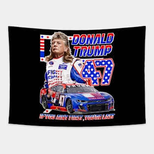 Donald Trump + NASCAR Tapestry