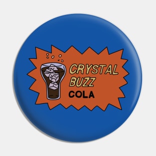 Crystal Buzz Cola Pin