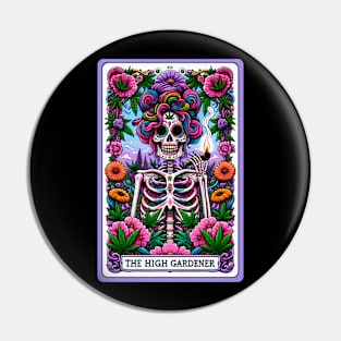 The High Gardener Tarot Card Funny Pin