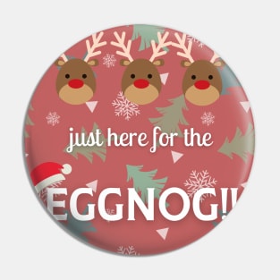 Just here for the Eggnog! Pin