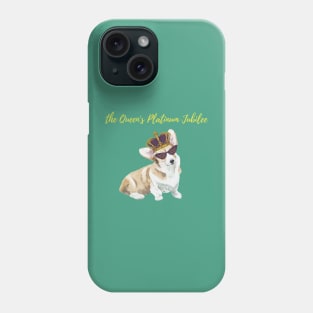 THE QUEEN'S PLATINUM JUBILEE -CORGI Phone Case