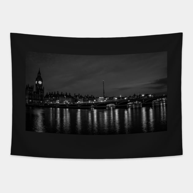 London Westminster Bridge Tapestry by axp7884