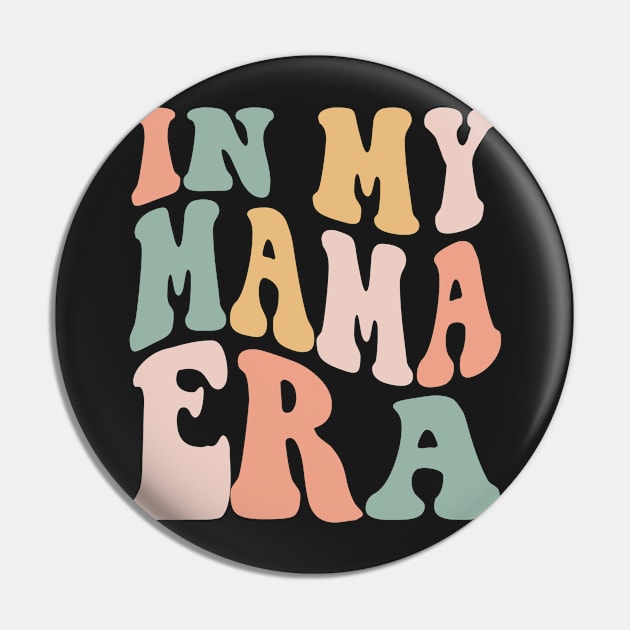 Gift for Mom, Funny Mom Shirt, In My Mama Era, Comfort Colors Concert Shirt, Retro Concert Tee, Concert Shirt for Mom, Funny Mom Gift Pin by SouQ-Art