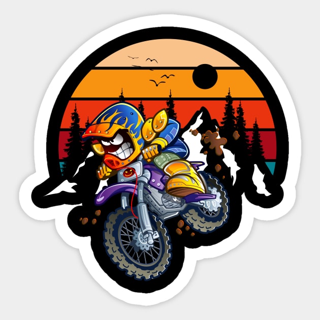 legendary dirt bike by animepedia  Motorcycles logo design, Biker logo  design, Funny vinyl decals