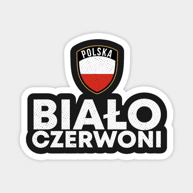 Bialo Czervoni Poland Magnet by zeno27