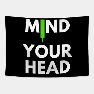 Mind Your Head (artwork1) Tapestry