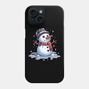 Melty The Snowman Phone Case