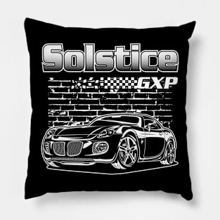 Solstice GXP- White Print Pillow
