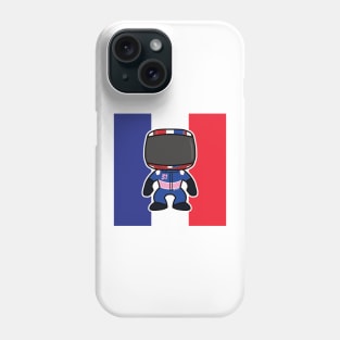 Esteban Ocon Custom Bobblehead - 2022 Season Flag Edition Phone Case