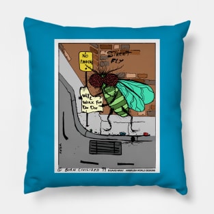 Street Fly Pillow