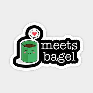 coffee meets bagel Magnet