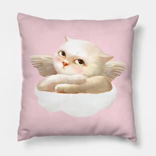 Cherub Cat Pillow