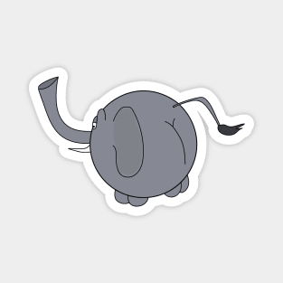 Cute Chubby Elephant Magnet