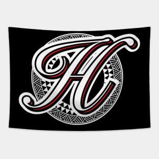 Letter H Tapestry