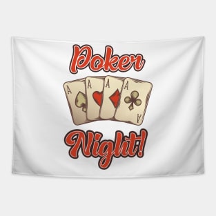 Poker Cards Tapestry