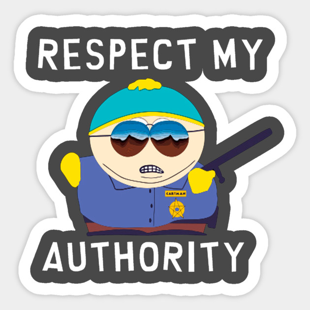 police cartman southpark sticker