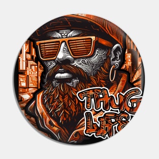 Thug Life Street Style Pin