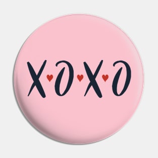 XOXO | Kiss Heart Love Heart Kiss Heart Love | 2021 Valentines Best Gift Pin