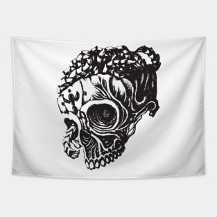 art skull Tapestry