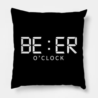 Beer o'clock Pillow