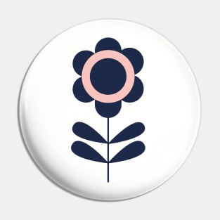 Midcentury Mod Daisy Design Pin