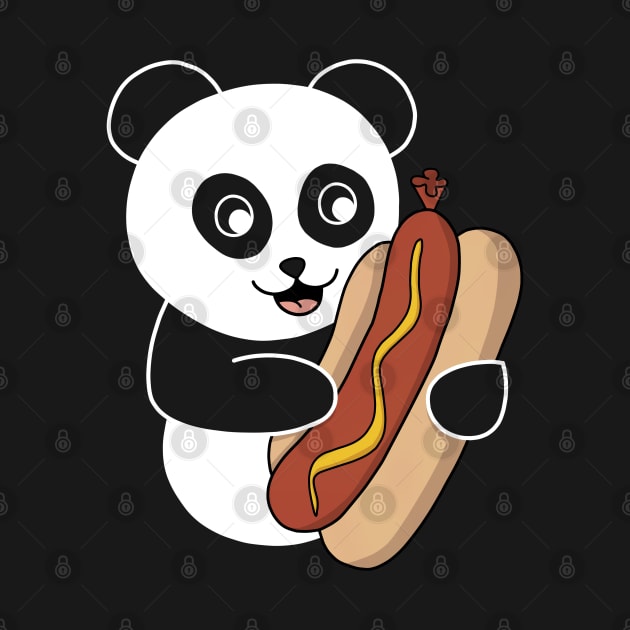 The Panda's Hot Dog by pako-valor